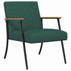 sillón Verde oscuro tela