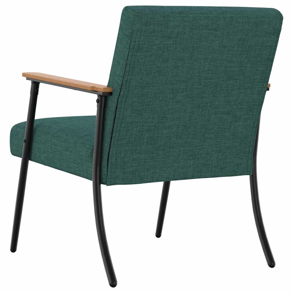sillón Verde oscuro tela