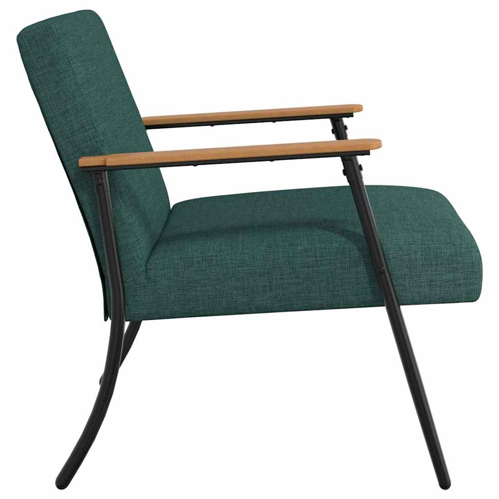sillón Verde oscuro tela