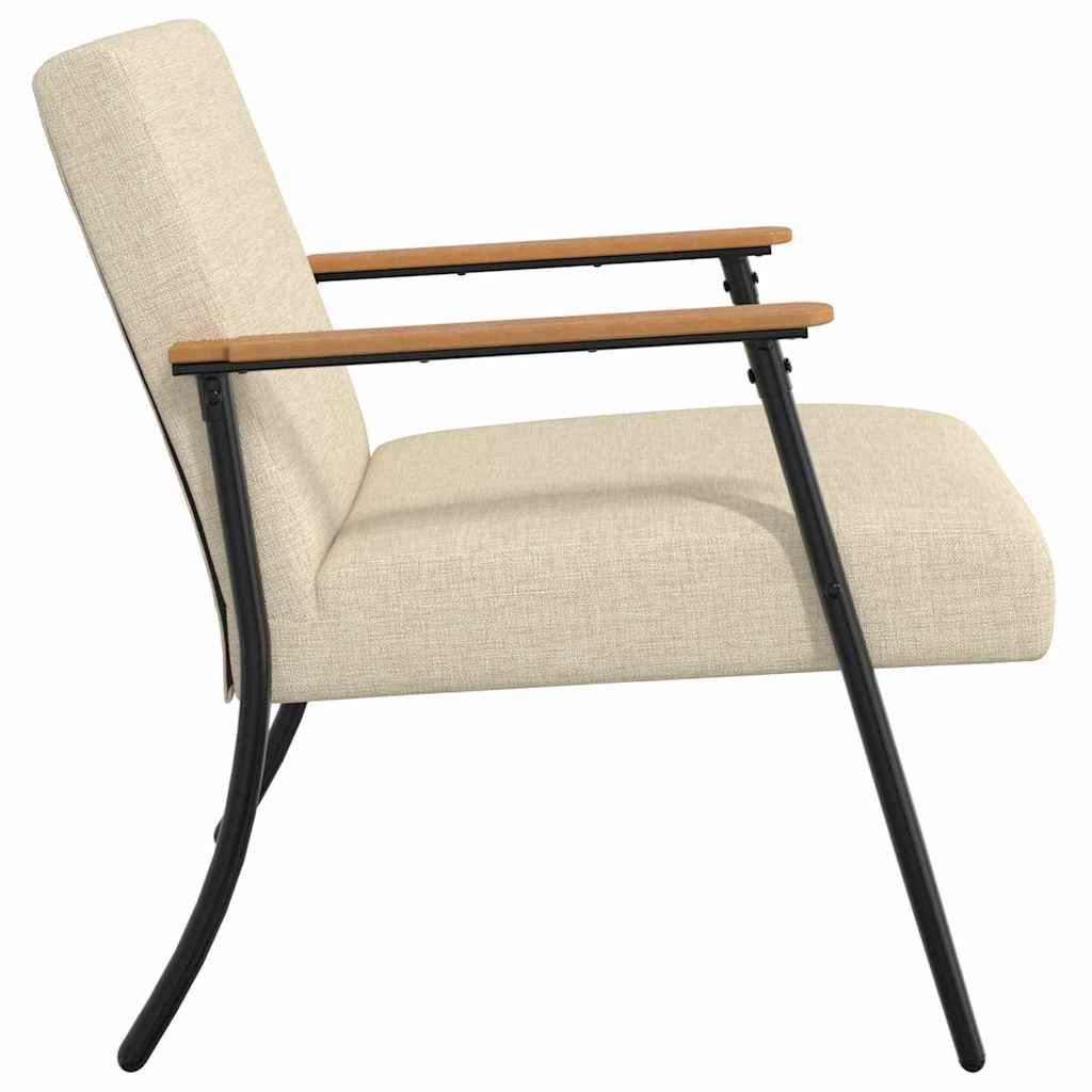sillón Crema tela