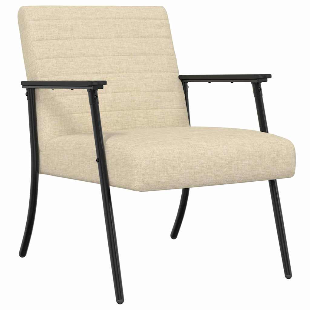sillón Crema 59 x 75 x 78 cm tela