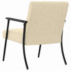 sillón Crema 59 x 75 x 78 cm tela