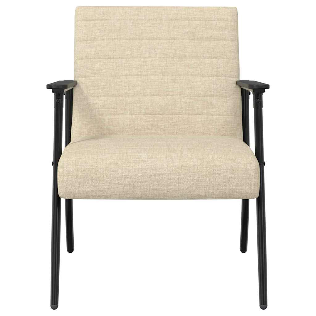 sillón Crema 59 x 75 x 78 cm tela