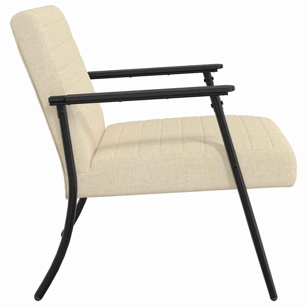 sillón Crema 59 x 75 x 78 cm tela