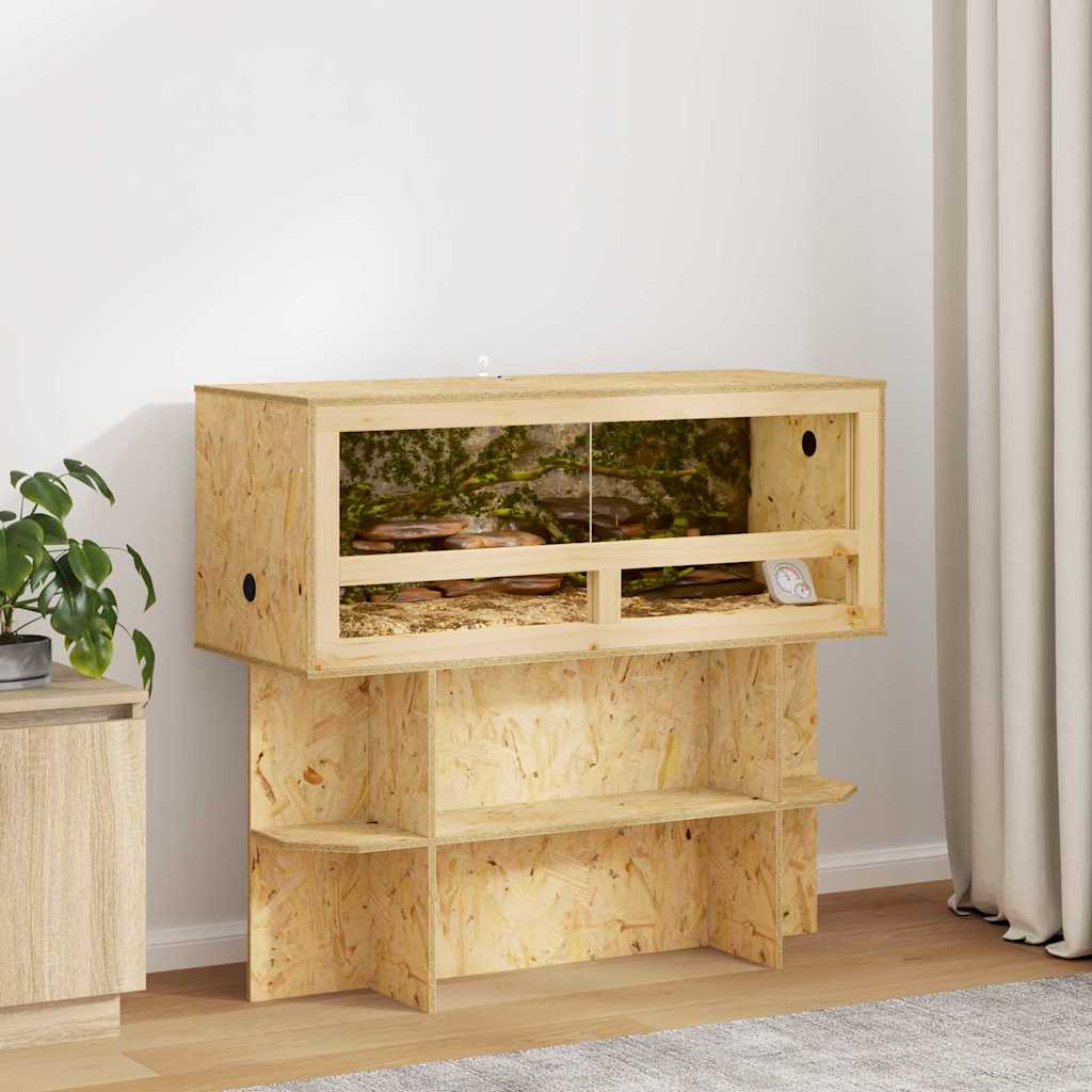 Terrario Marrón 100 x 40 x 40 cm OSB