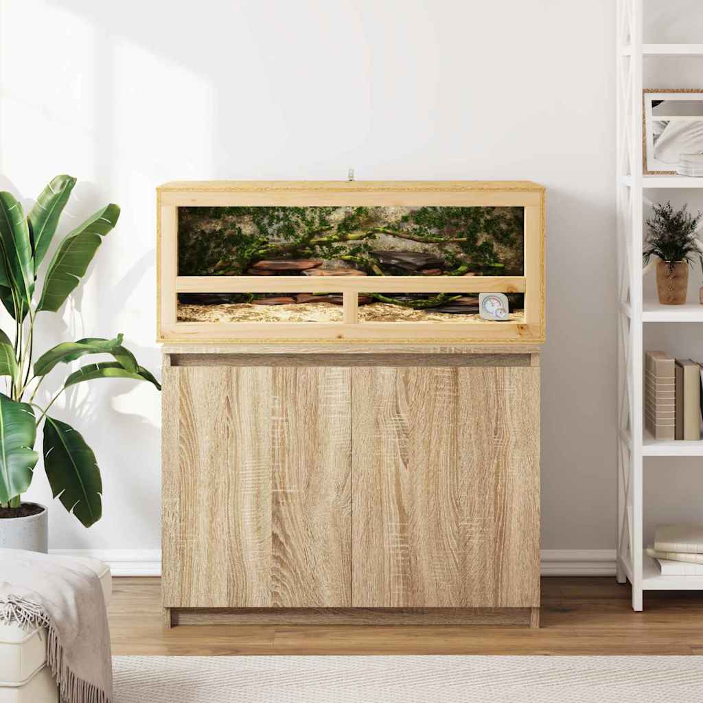 Terrario Marrón 100 x 40 x 40 cm OSB