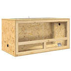 Terrario Marrón 100 x 50 x 50 cm OSB