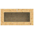 Terrario Marrón 100 x 50 x 50 cm OSB