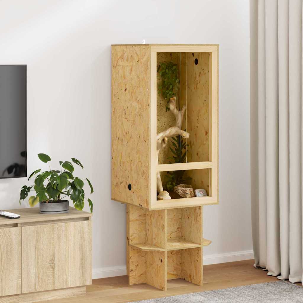 Terrario Marrón 50 x 50 x 100 cm OSB