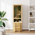 Terrario Marrón 50 x 50 x 100 cm OSB