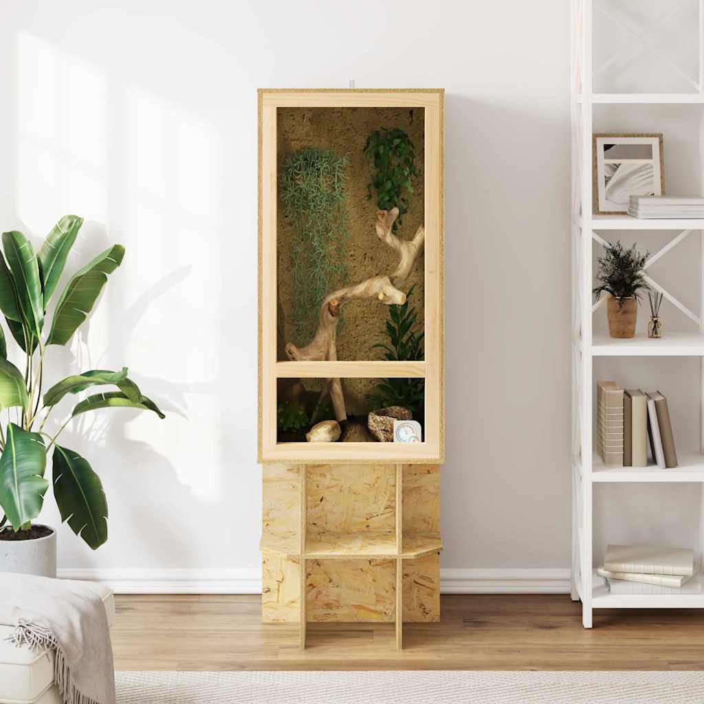 Terrario Marrón 50 x 50 x 100 cm OSB