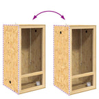 Terrario Marrón 50 x 50 x 100 cm OSB