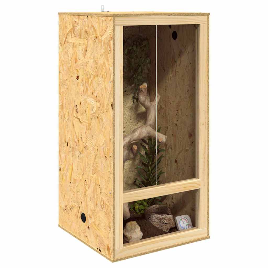 Terrario Marrón 50 x 50 x 100 cm OSB