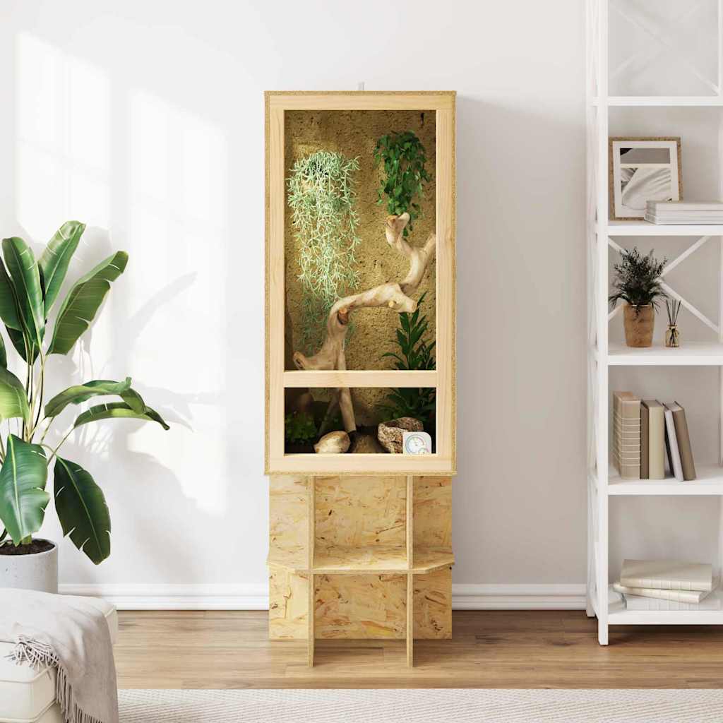 Terrario Marrón 50 x 50 x 100 cm OSB