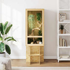 Terrario Marrón 50 x 50 x 100 cm OSB