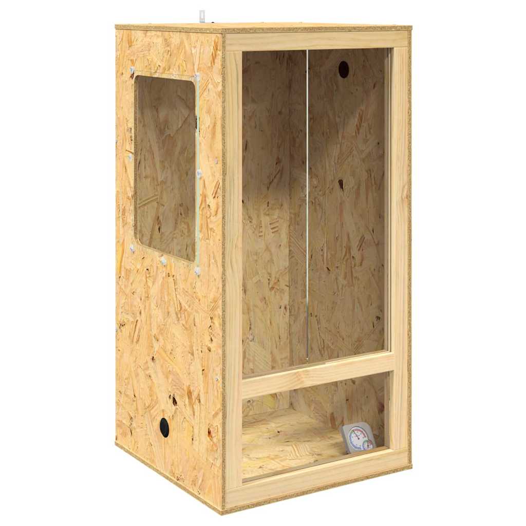 Terrario Marrón 50 x 50 x 100 cm OSB