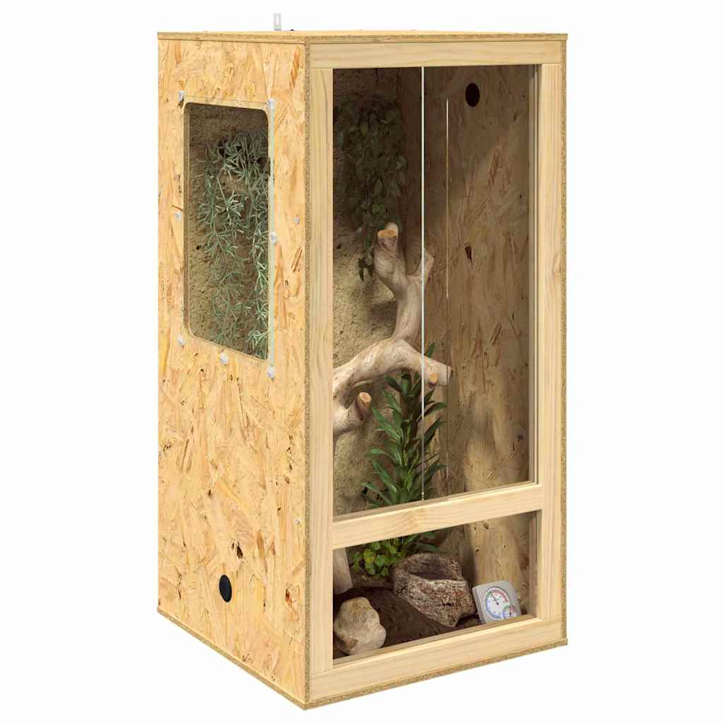 Terrario Marrón 50 x 50 x 100 cm OSB