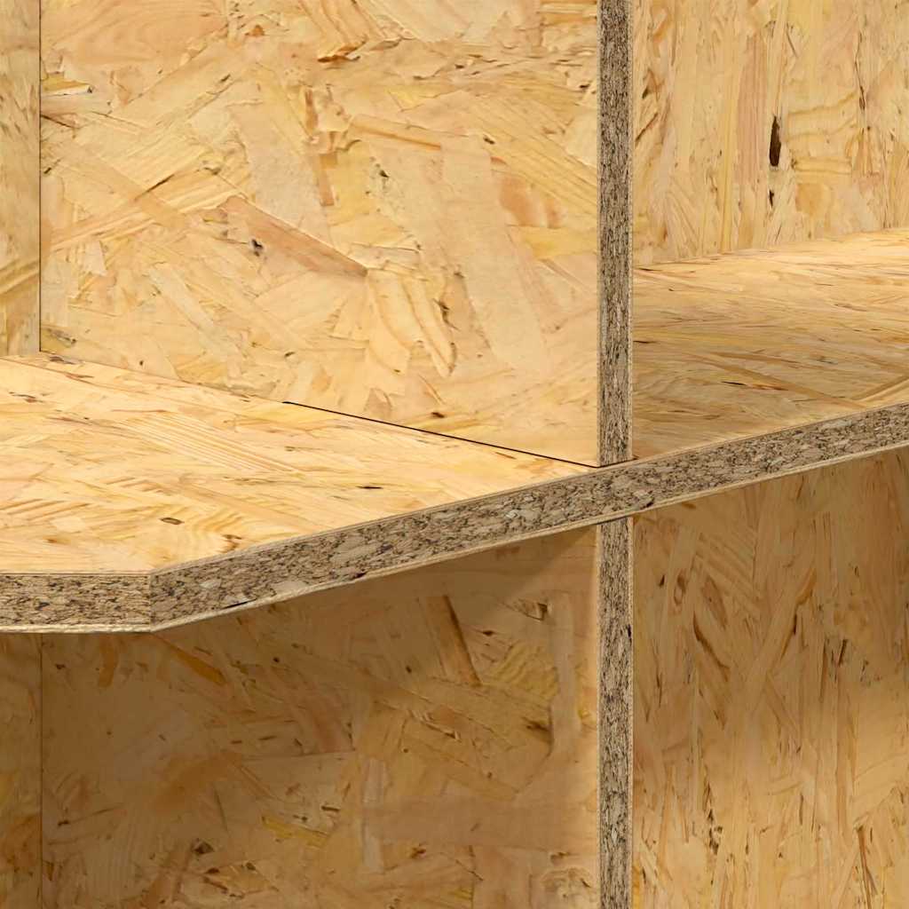 Base de Terrario con estante Marrón 100 x 40 x 50 cm OSB