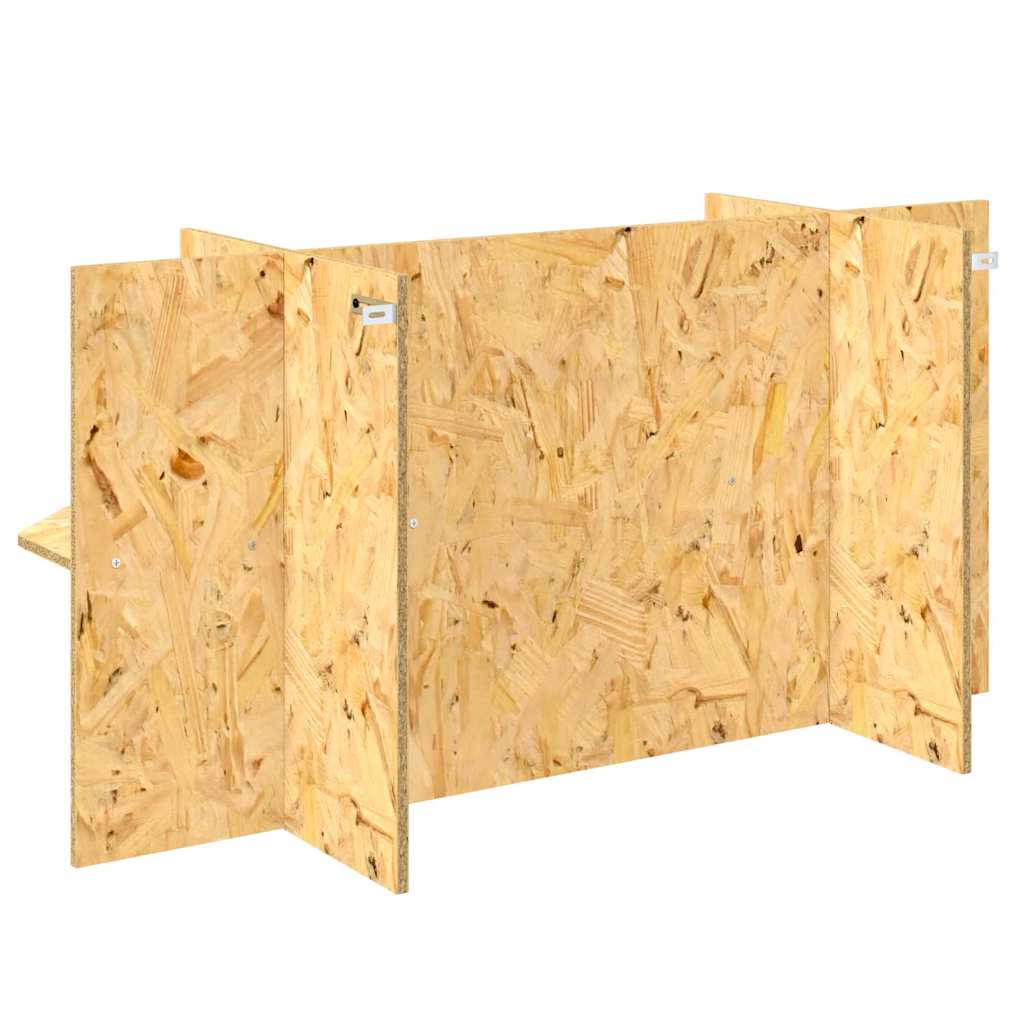 Base de Terrario con estante Marrón 100 x 40 x 50 cm OSB