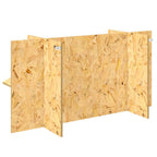 Base de Terrario con estante Marrón 100 x 40 x 50 cm OSB