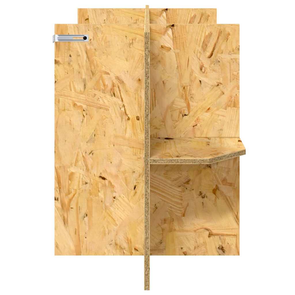 Base de Terrario con estante Marrón 100 x 40 x 50 cm OSB
