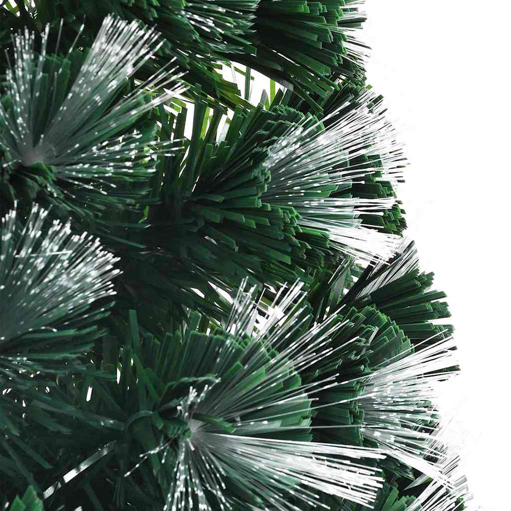Árbol de Navidad artificial con 120 LED Verde 120 cm PVC