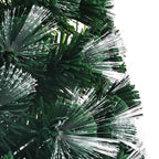 Árbol de Navidad artificial con 120 LED Verde 120 cm PVC