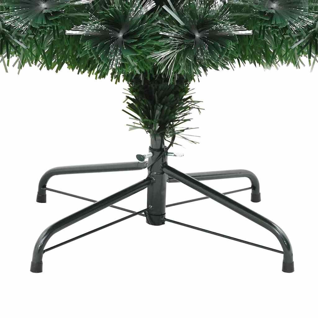 Árbol de Navidad artificial con 120 LED Verde 120 cm PVC