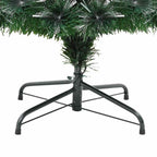 Árbol de Navidad artificial con 120 LED Verde 120 cm PVC