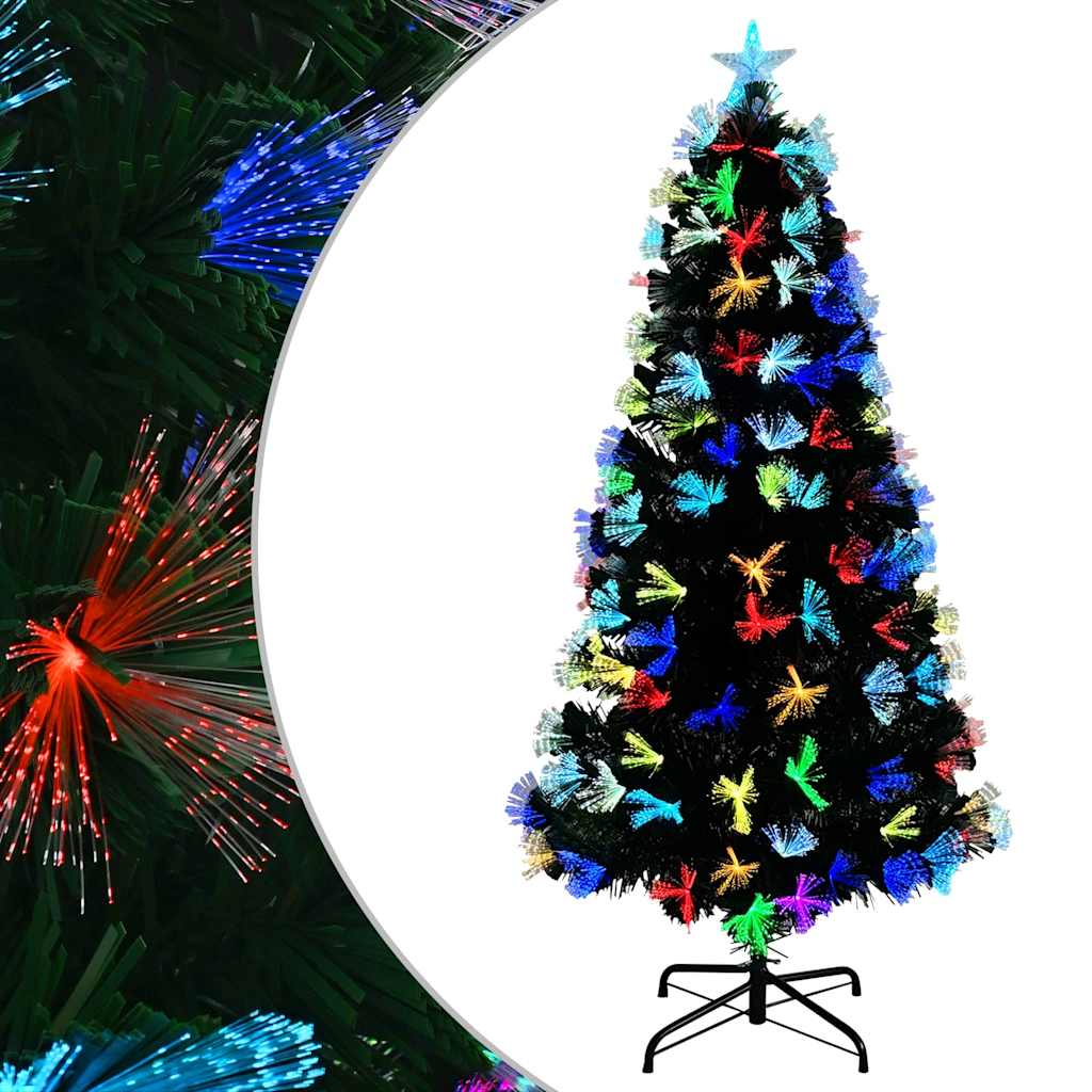 Árbol de Navidad artificial con 120 LED Verde 120 cm PVC