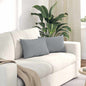 Sofa cushions 2 pcs 120 x 40 cm fabric