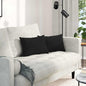 Sofa cushions 2 pcs 120 x 40 cm fabric