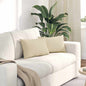 Sofa cushions 2 pcs 120 x 40 cm fabric