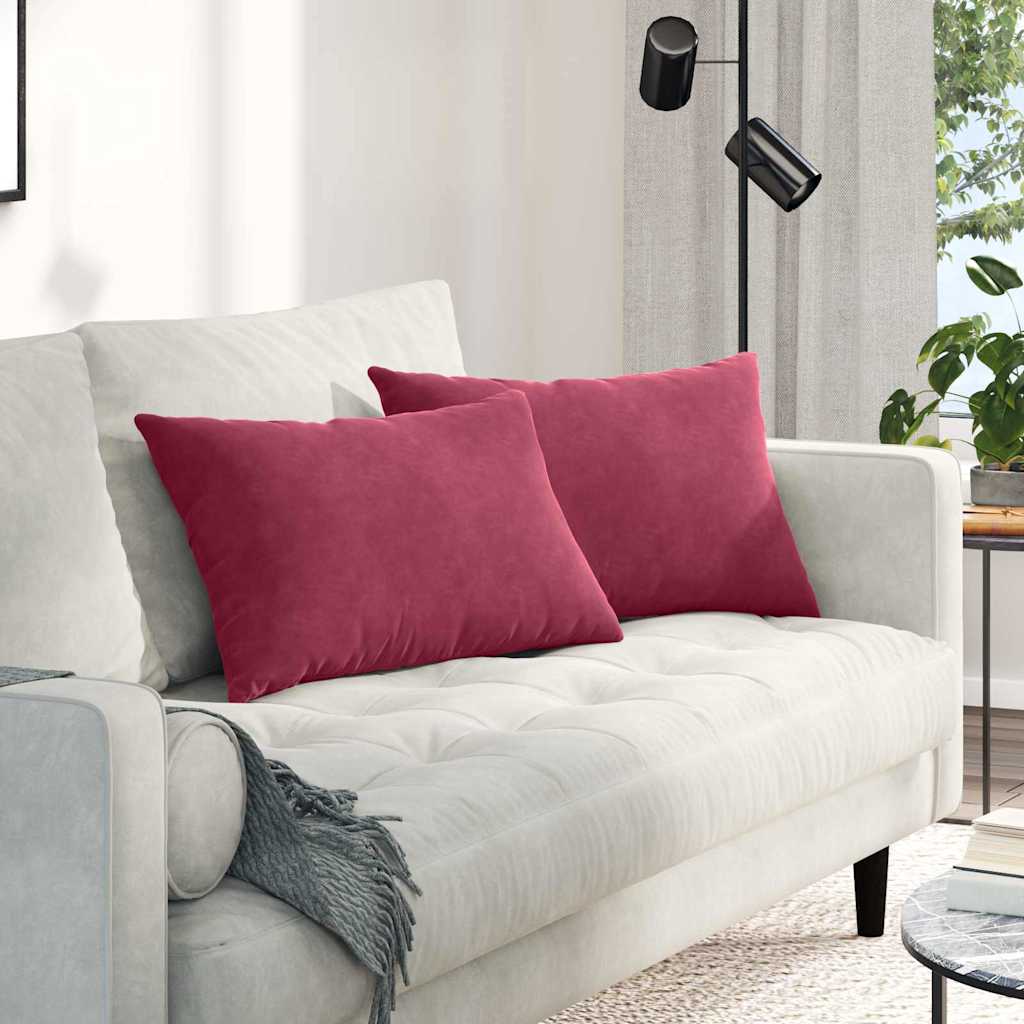 Sofa Cushions 2 pcs Yellow 120 x 40 cm Corduroy Fabric