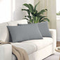 Sofa cushions 2 pcs 120 x 40 cm fabric