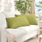 Sofa cushions 2 pcs 120 x 40 cm fabric