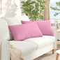 Sofa cushions 2 pcs 120 x 40 cm fabric