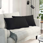 Sofa Cushions 2 pcs Beige 120 x 40 cm fabric