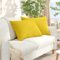 Sofa cushions 2 pcs 120 x 40 cm fabric