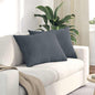 Sofa Cushions 2 pcs Yellow 120 x 40 cm Corduroy Fabric