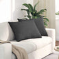 Sofa Cushions 2 pcs Light Yellow 120 x 40 cm Corduroy Fabric