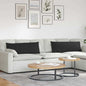 Sofa cushions 2 pcs 120 x 40 cm fabric