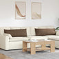 Sofa cushions 2 pcs 120 x 40 cm fabric