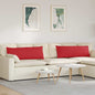 Sofa cushions 2 pcs 120 x 40 cm fabric
