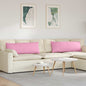 Sofa cushions 2 pcs 120 x 40 cm fabric