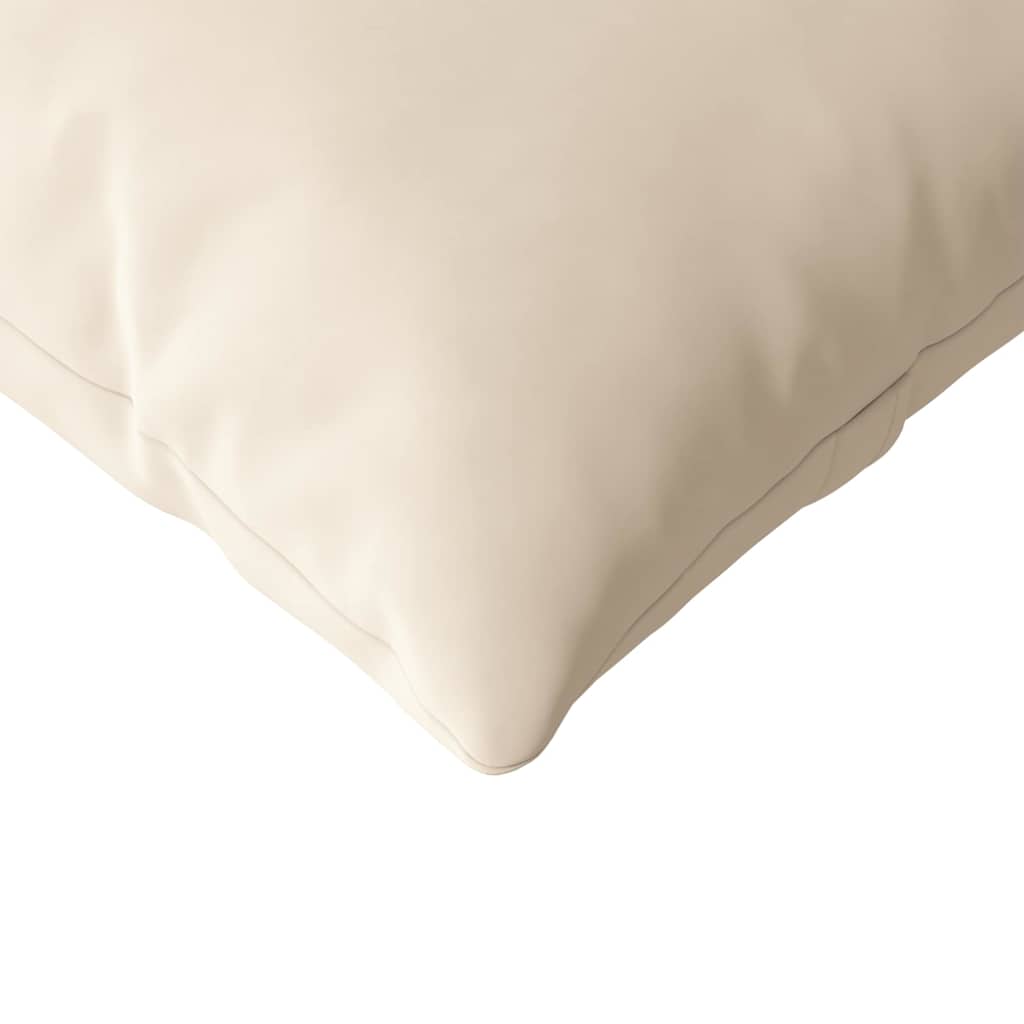 Cojines de sofá 2 pcs Beige 120 x 40 cm tela