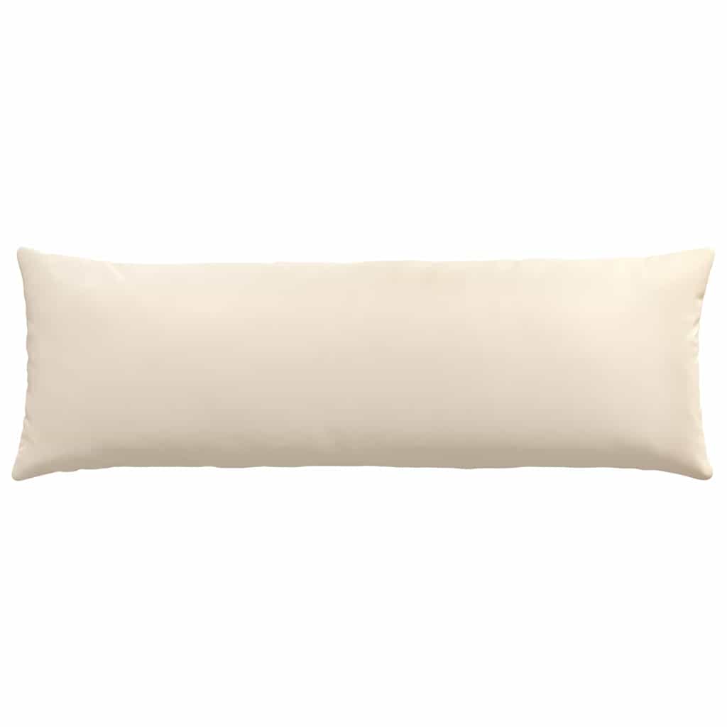 Cojines de sofá 2 pcs Beige 120 x 40 cm tela