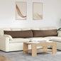 Sofa cushions 2 pcs 120 x 40 cm fabric
