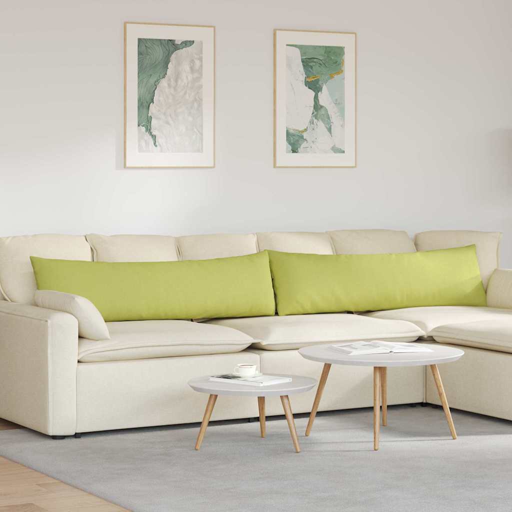 Almofadas de sofá 2 pçs 120 x 40 cm tecido