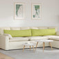 Sofa cushions 2 pcs 120 x 40 cm fabric